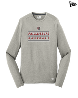 Phillipsburg HS Baseball Logo 2 - New Era Long Sleeve Crew