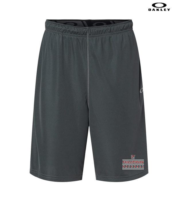 Phillipsburg HS Baseball Logo 2 - Oakley Hydrolix Shorts