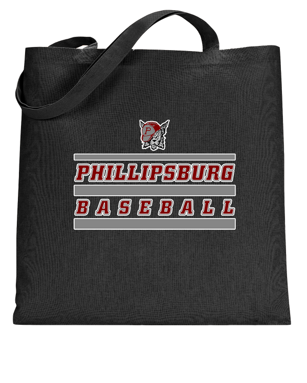 Phillipsburg HS Baseball Logo 2 - Tote Bag