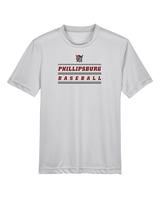 Phillipsburg HS Baseball Logo 2 - Youth Performance T-Shirt