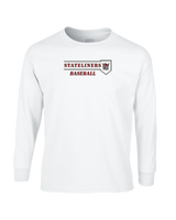 Phillipsburg HS Baseball Logo 4 - Mens Basic Cotton Long Sleeve