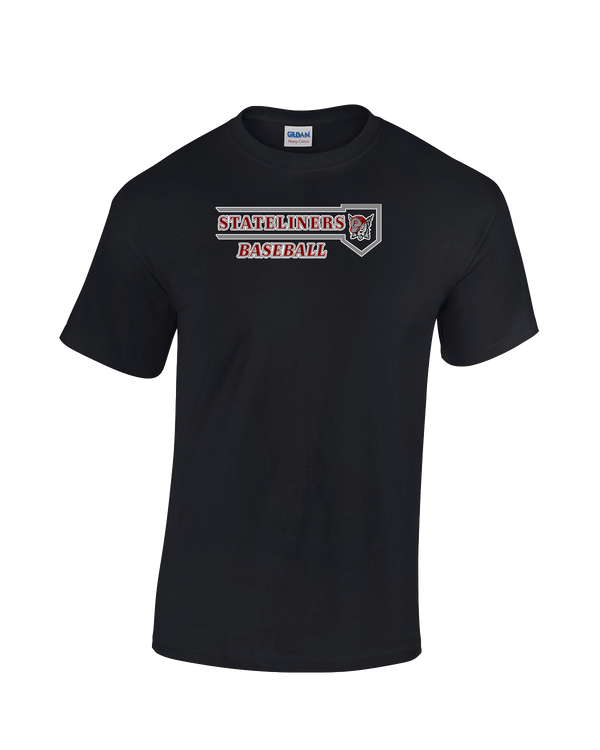 Phillipsburg HS Baseball Logo 4 - Cotton T-Shirt