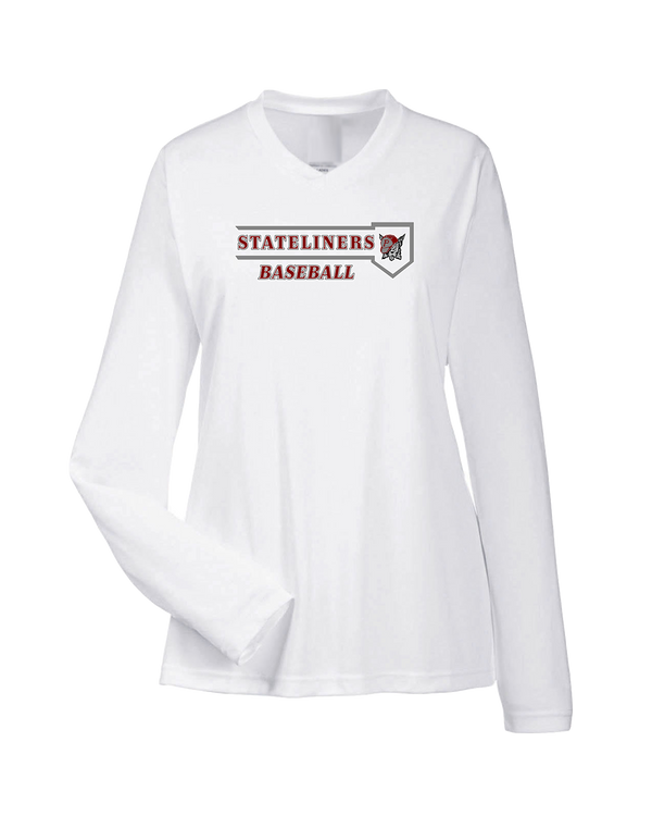 Phillipsburg HS Baseball Logo 4 - Womens Performance Long Sleeve