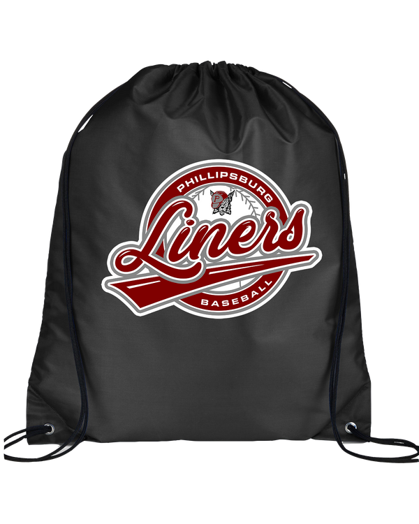 Phillipsburg HS Baseball Logo 7 - Drawstring Bag