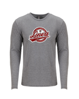 Phillipsburg HS Baseball Logo 7 - Tri Blend Long Sleeve