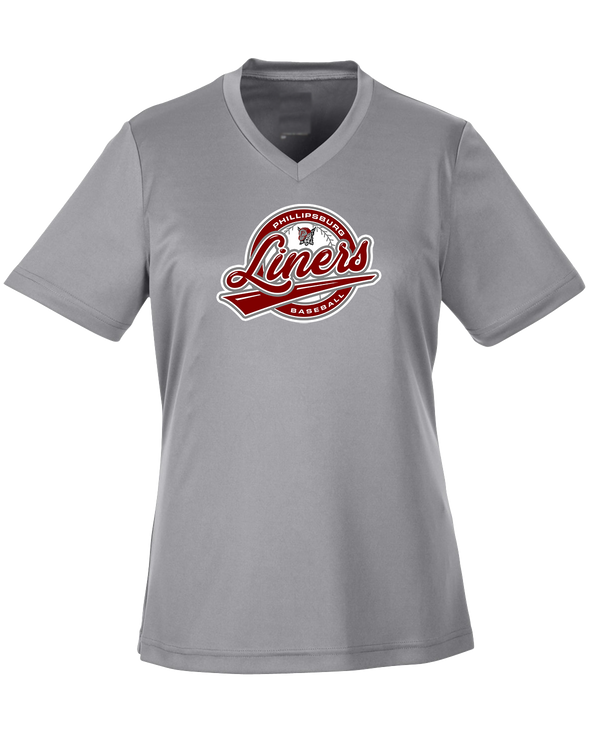 Phillipsburg HS Baseball Logo 7 - Womens Performance Shirt