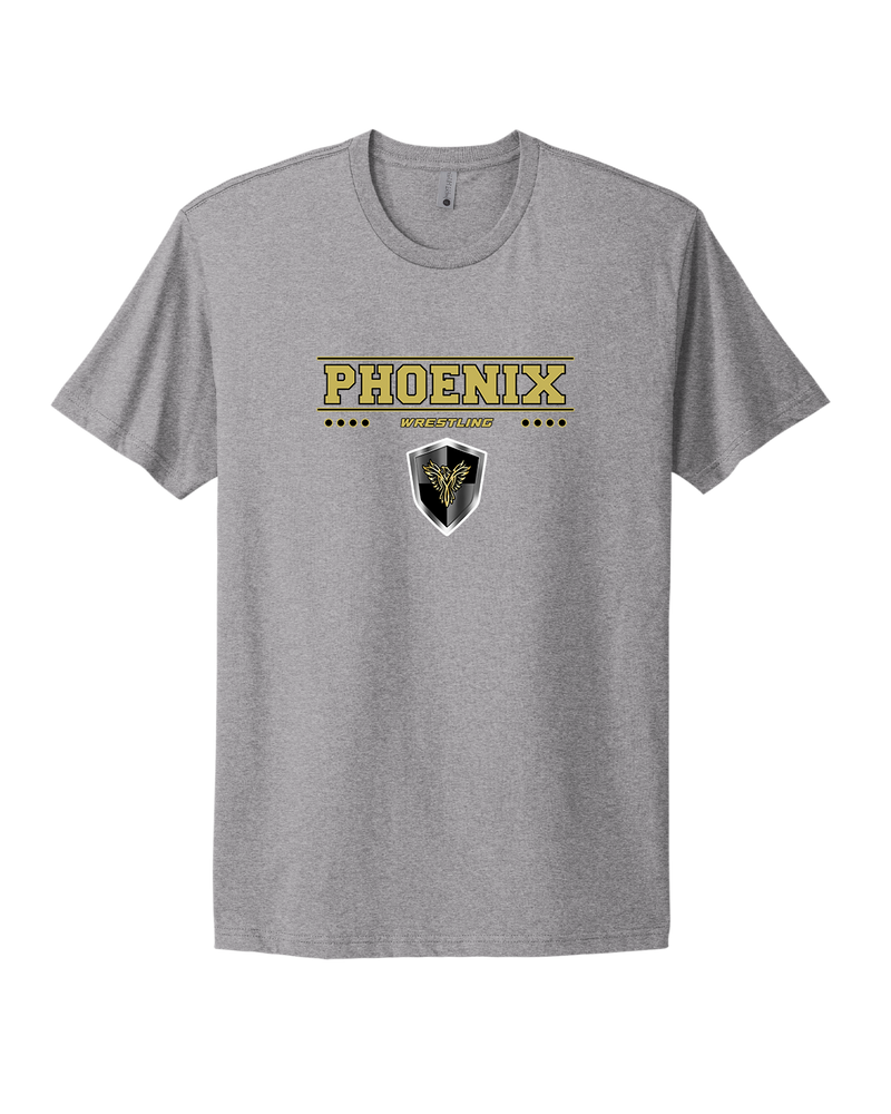 Phoenix Wrestling Club Girls Wrestling Border - Select Cotton T-Shirt