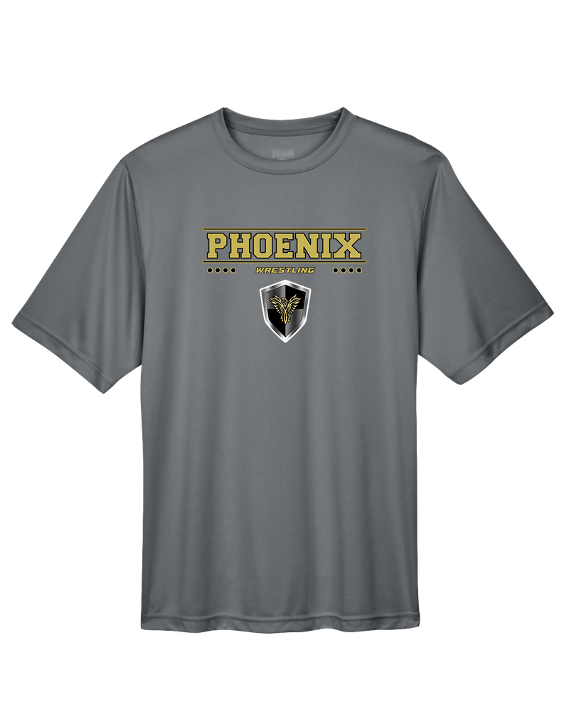 Phoenix Wrestling Club Girls Wrestling Border - Performance T-Shirt