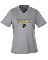 Phoenix Wrestling Club Girls Wrestling Border - Womens Performance Shirt