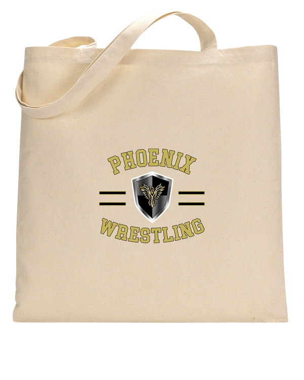 Phoenix Wrestling Club Girls Wrestling Curve - Tote Bag