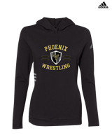 Phoenix Wrestling Club Girls Wrestling Curve - Adidas Women's Lightweight Hooded Sweatshirt