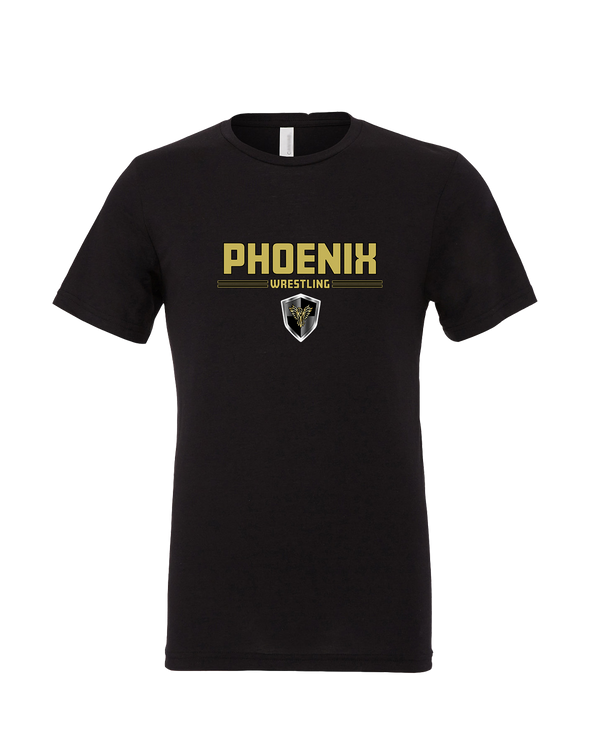Phoenix Wrestling Club Girls Wrestling Keen - Mens Tri Blend Shirt