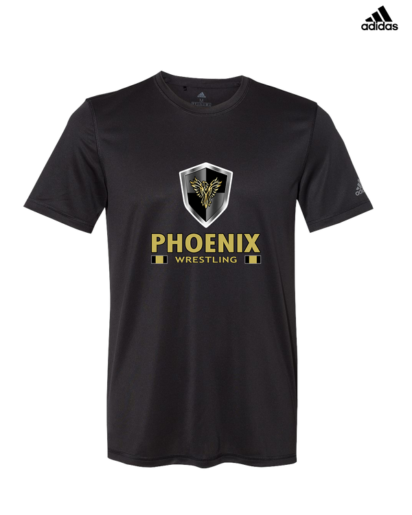 Phoenix Wrestling Club Girls Wrestling Stacked - Adidas Men's Performance Shirt