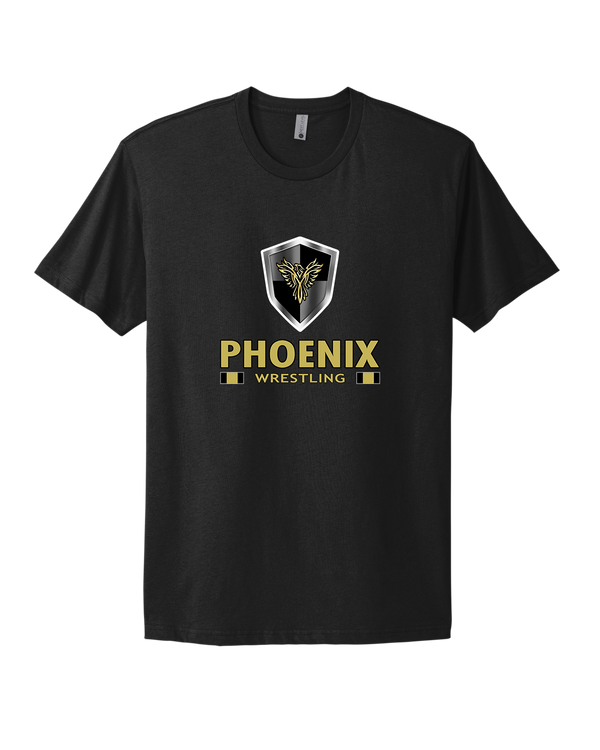 Phoenix Wrestling Club Girls Wrestling Stacked - Select Cotton T-Shirt