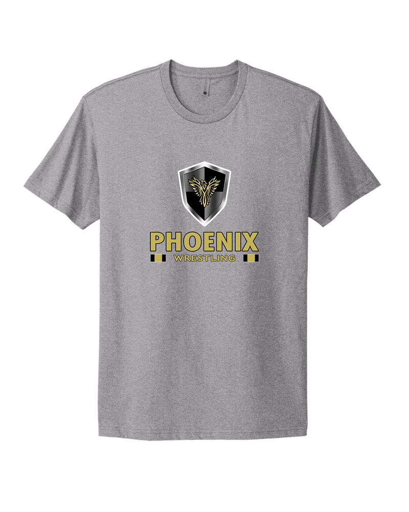 Phoenix Wrestling Club Girls Wrestling Stacked - Select Cotton T-Shirt