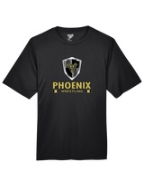 Phoenix Wrestling Club Girls Wrestling Stacked - Performance T-Shirt
