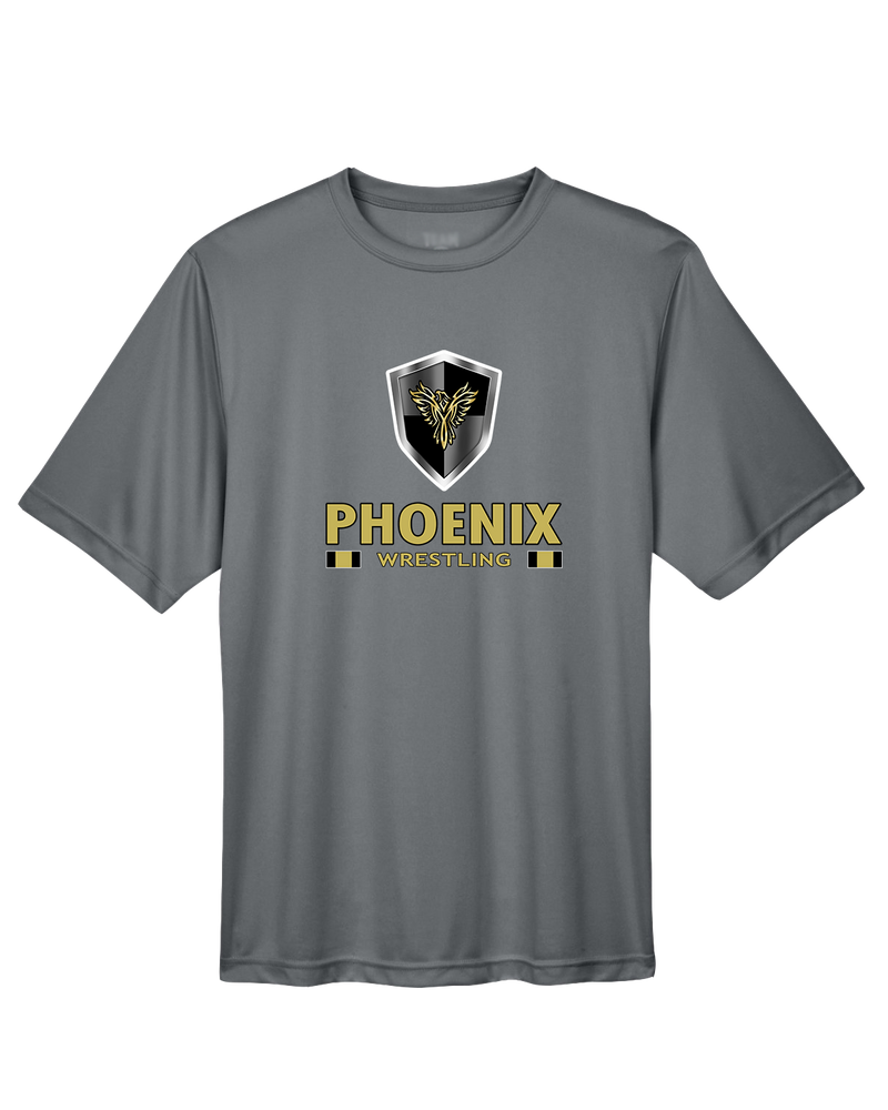 Phoenix Wrestling Club Girls Wrestling Stacked - Performance T-Shirt