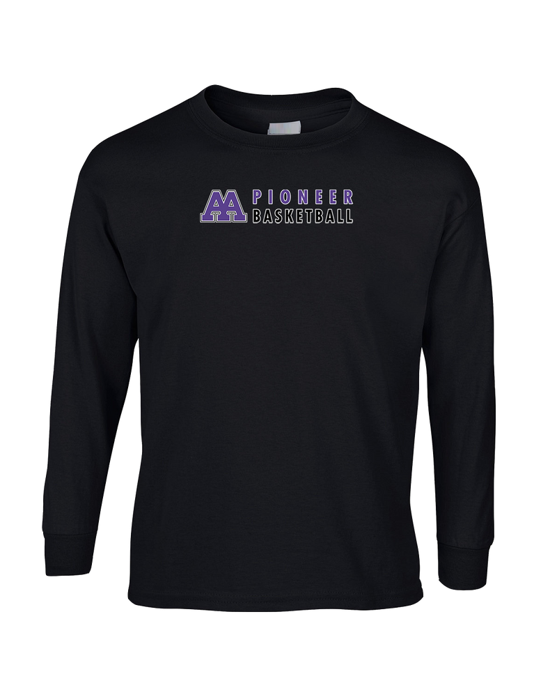Pioneer HS Girls Basketball Basic - Mens Basic Cotton Long Sleeve