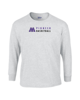 Pioneer HS Girls Basketball Basic - Mens Basic Cotton Long Sleeve