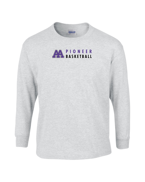 Pioneer HS Girls Basketball Basic - Mens Basic Cotton Long Sleeve