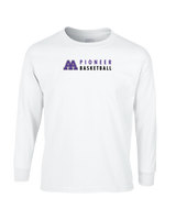 Pioneer HS Girls Basketball Basic - Mens Basic Cotton Long Sleeve