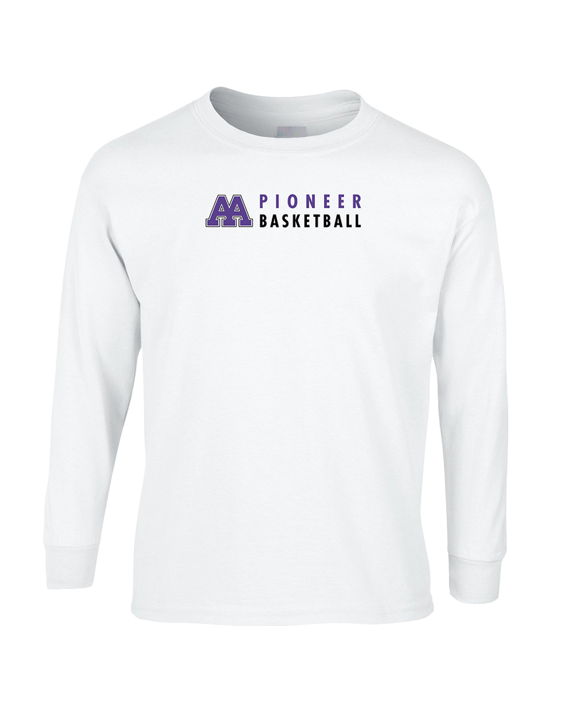 Pioneer HS Girls Basketball Basic - Mens Basic Cotton Long Sleeve