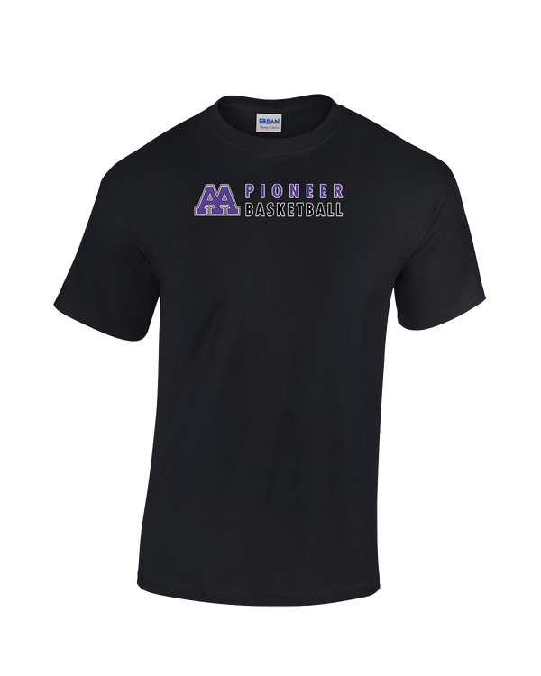 Pioneer HS Girls Basketball Basic - Cotton T-Shirt