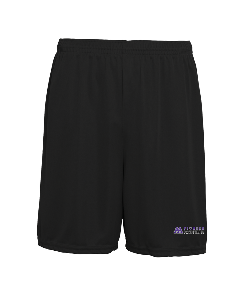 Pioneer HS Girls Basketball Basic - 7 inch Training Shorts