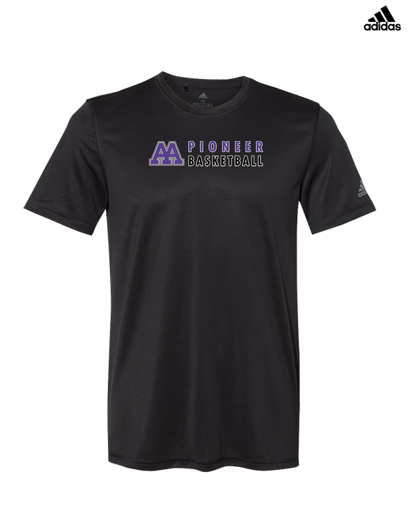 Pioneer HS Girls Basketball Basic - Adidas Men's Performance Shirt