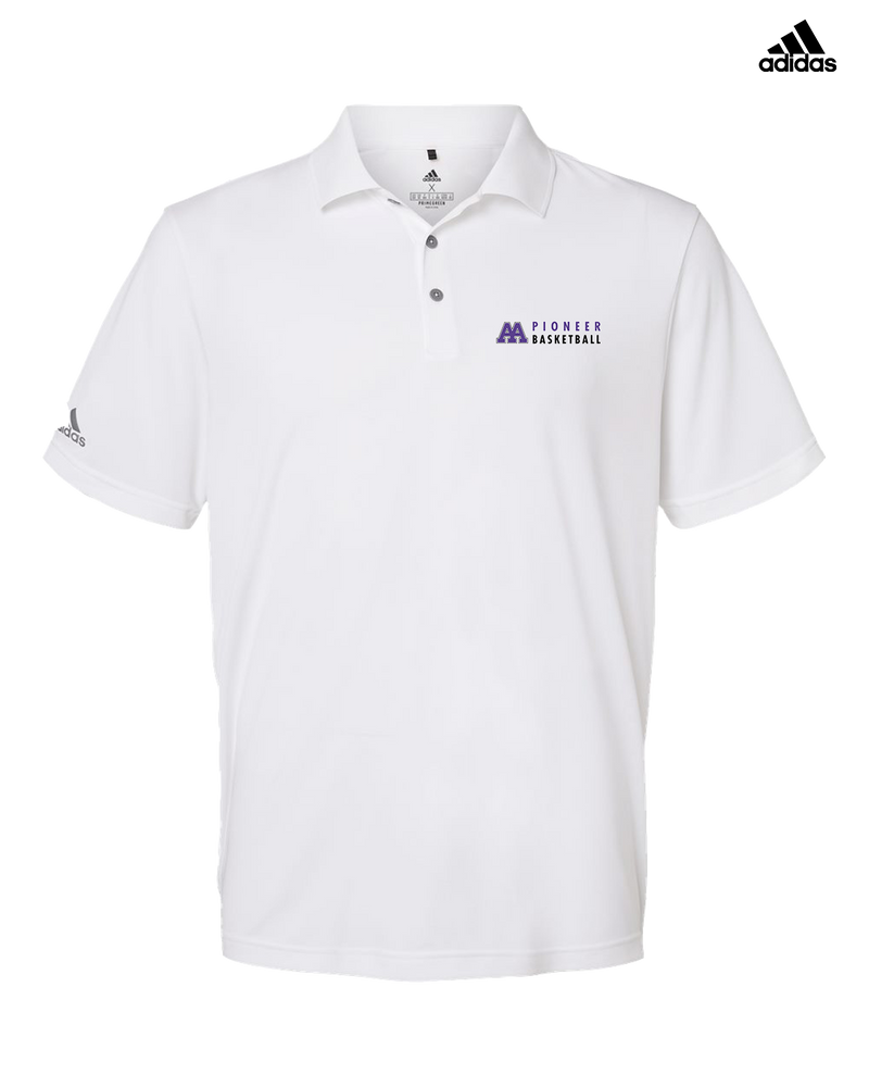 Pioneer HS Girls Basketball Basic - Adidas Men's Performance Polo