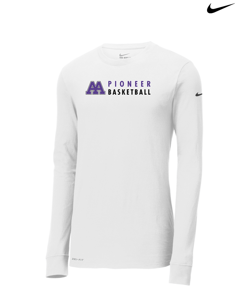 Pioneer HS Girls Basketball Basic - Nike Dri-Fit Poly Long Sleeve