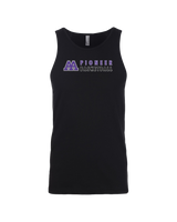 Pioneer HS Girls Basketball Basic - Mens Tank Top