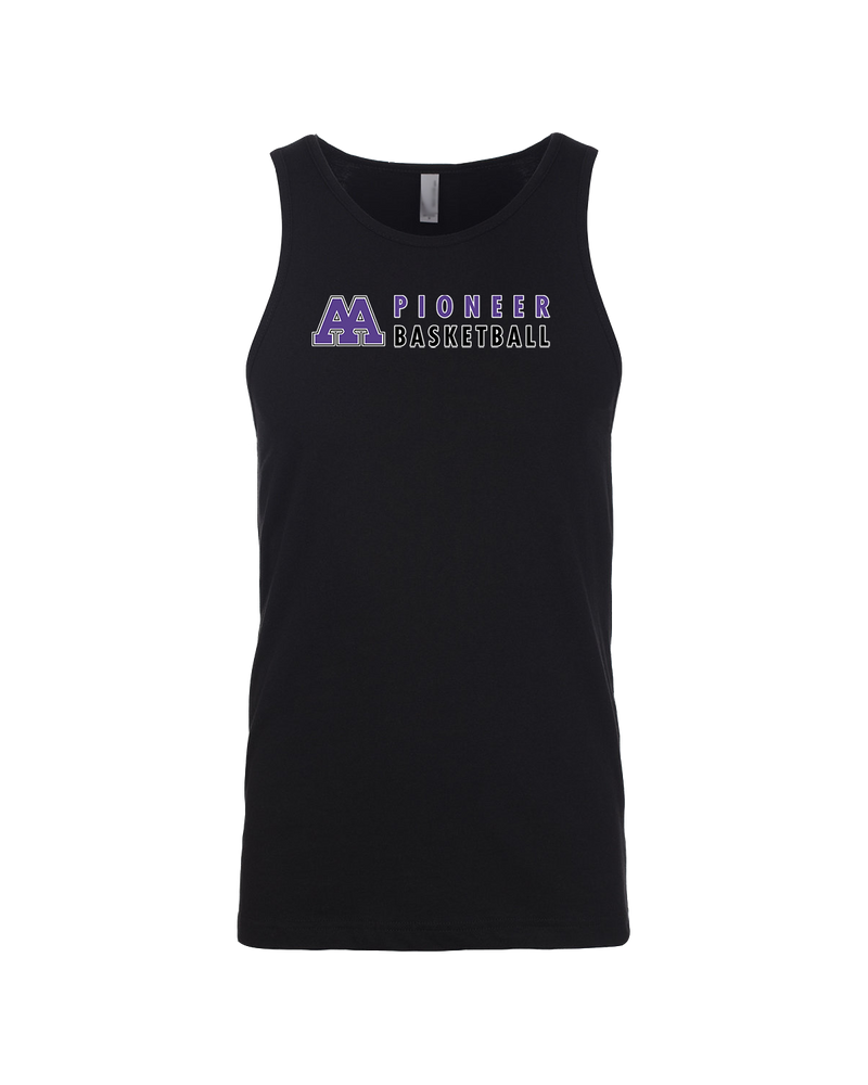 Pioneer HS Girls Basketball Basic - Mens Tank Top