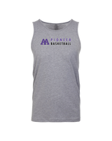 Pioneer HS Girls Basketball Basic - Mens Tank Top