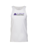 Pioneer HS Girls Basketball Basic - Mens Tank Top