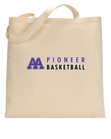 Pioneer HS Girls Basketball Basic - Tote Bag