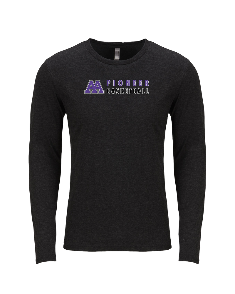 Pioneer HS Girls Basketball Basic - Tri Blend Long Sleeve