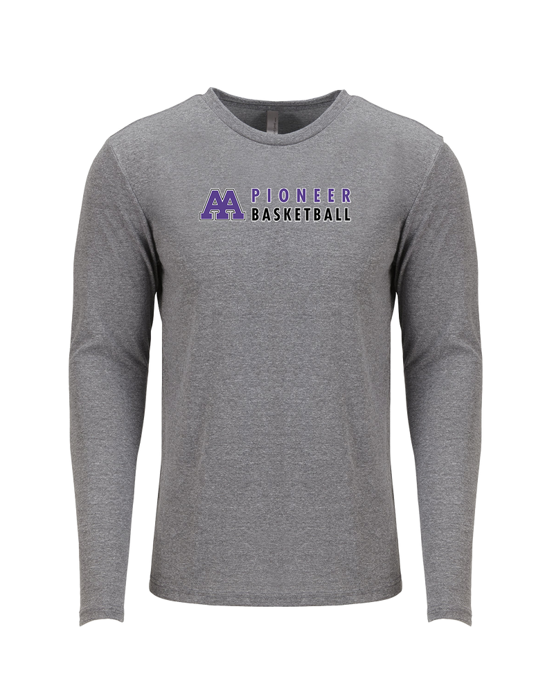Pioneer HS Girls Basketball Basic - Tri Blend Long Sleeve
