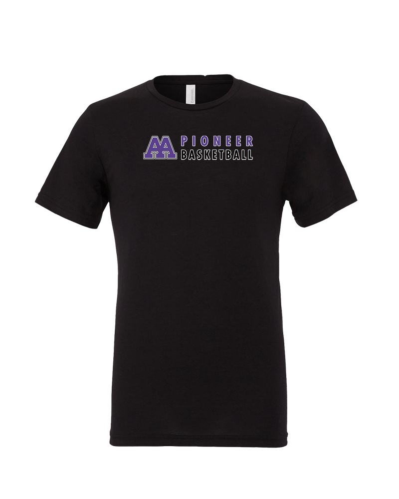 Pioneer HS Girls Basketball Basic - Mens Tri Blend Shirt