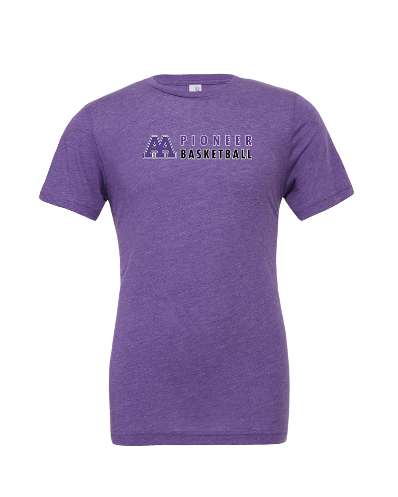 Pioneer HS Girls Basketball Basic - Mens Tri Blend Shirt