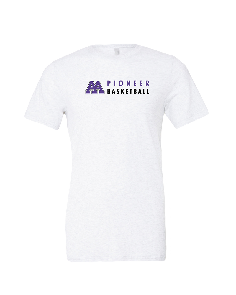 Pioneer HS Girls Basketball Basic - Mens Tri Blend Shirt