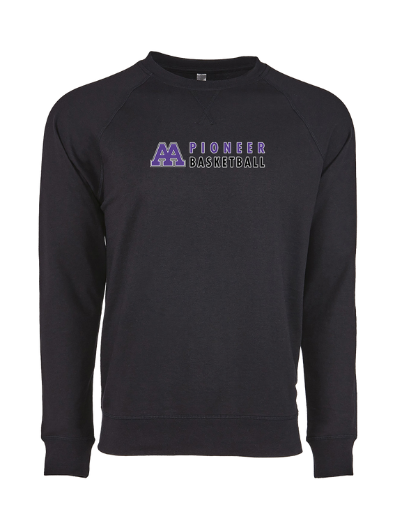 Pioneer HS Girls Basketball Basic - Crewneck Sweatshirt