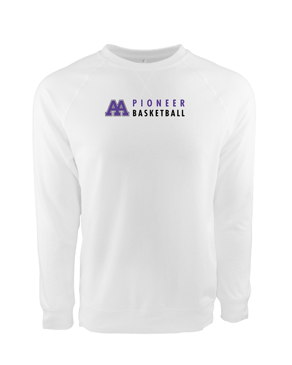 Pioneer HS Girls Basketball Basic - Crewneck Sweatshirt
