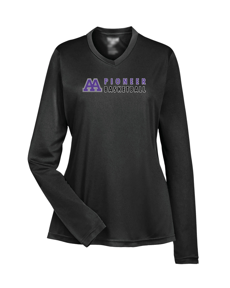 Pioneer HS Girls Basketball Basic - Womens Performance Long Sleeve