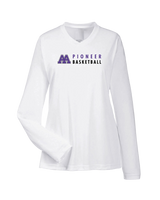Pioneer HS Girls Basketball Basic - Womens Performance Long Sleeve