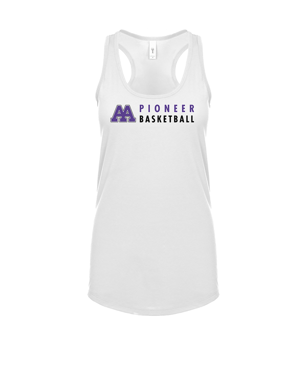 Pioneer HS Girls Basketball Basic - Womens Tank Top