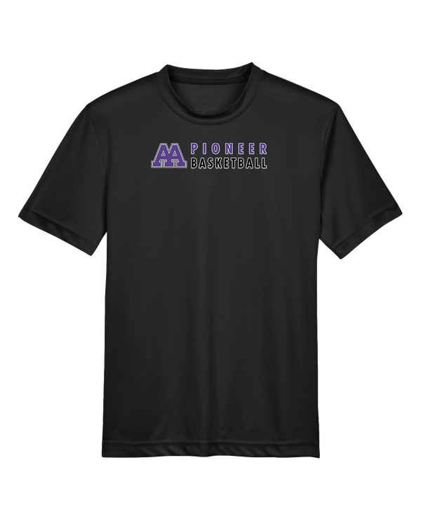Pioneer HS Girls Basketball Basic - Youth Performance T-Shirt