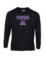 Pioneer HS Girls Basketball Block - Mens Basic Cotton Long Sleeve
