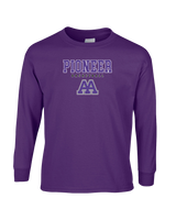 Pioneer HS Girls Basketball Block - Mens Basic Cotton Long Sleeve