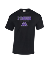 Pioneer HS Girls Basketball Block - Cotton T-Shirt